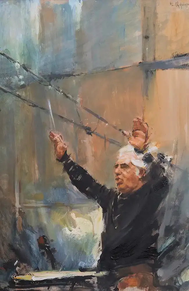Արամ Խաչատրյանի դիմանկարը